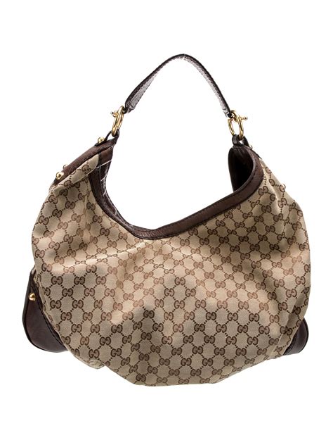 gucci jockey hobo|authentic gucci hobo bag.